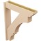 Ekena Millwork 7 1/2-in W x 36-in D x 44-in H Balboa Slat Rough Cedar Woodgrain TimberThane Outlooker, Primed Tan OUTUR075X36X44BOA24RCPR - alternate 2
